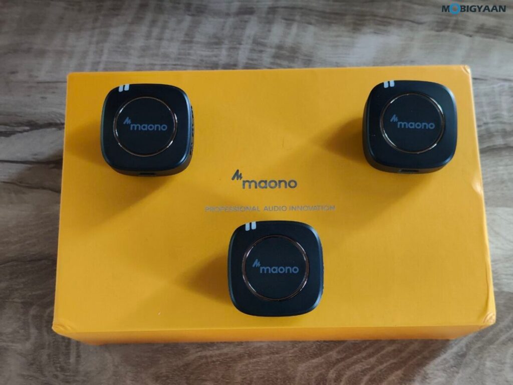 Maono Wm A Review Compact Wireless Microphone System