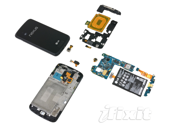 LG Nexus 4 teardown by iFixit reveals 4G LTE Chip on-board ...
