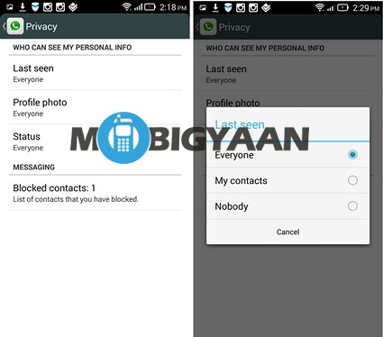 WhatsApp for Android Update