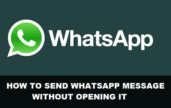 can i forward a whatsapp message without opening it