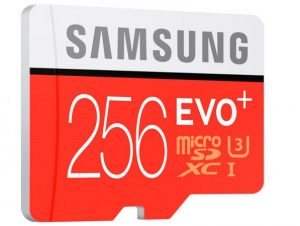 Карта памяти samsung evo plus 256 гб