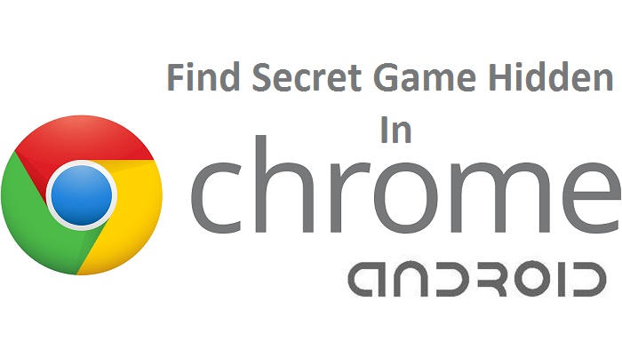 secret game hidden in Chrome