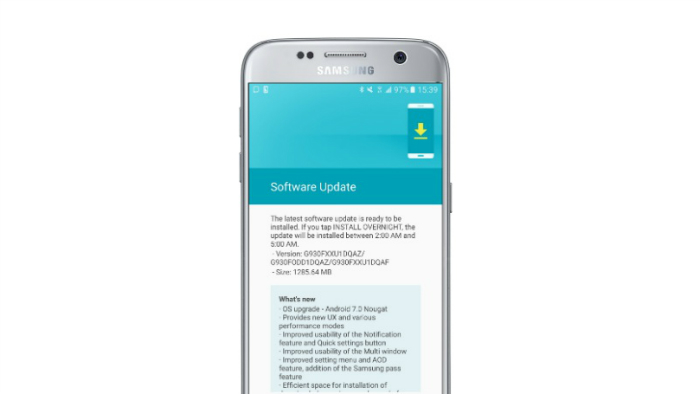 Update Samsung S7