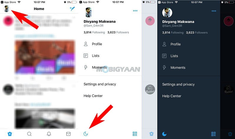 How to enable Night mode on Twitter for iPhone and iPad iOS Guide 2