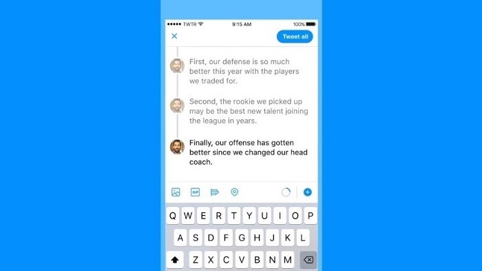 Twitter introduces Threads to make 'Tweetstorming' easier for you
