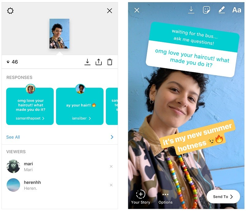Instagram makes it easier to ask questions and get opinion in Stories ...