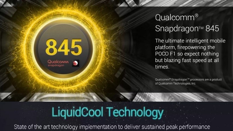 poco f1 snapdragon 845 liquidcool confirmed