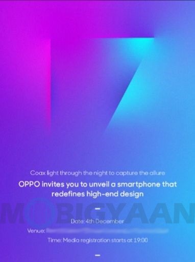 oppo r17 pro india launch date