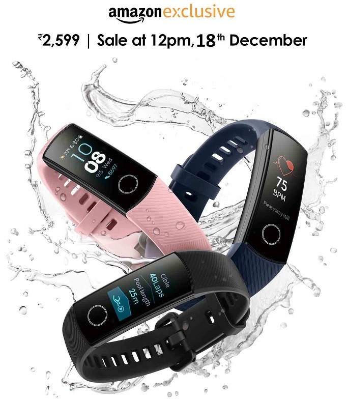 honor band 4 india price sale date