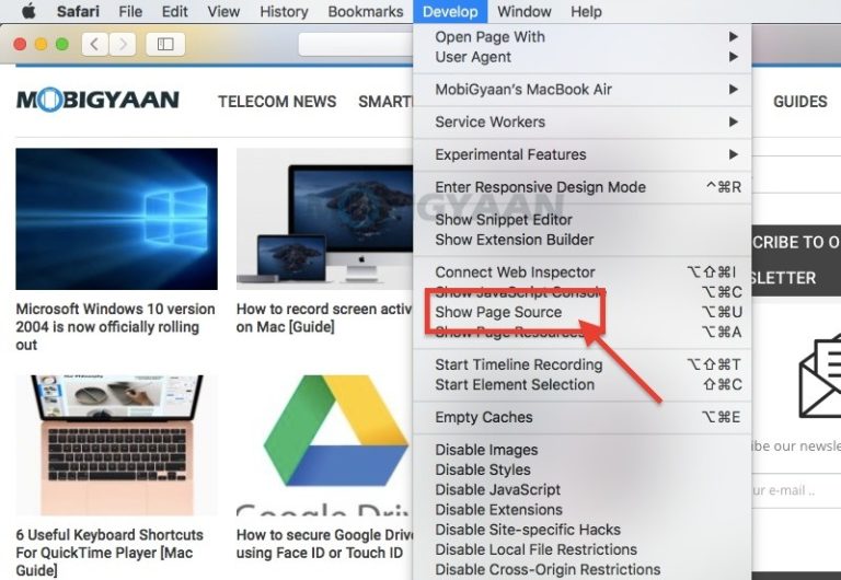 how-to-view-page-source-in-safari-browser-on-your-mac-guide