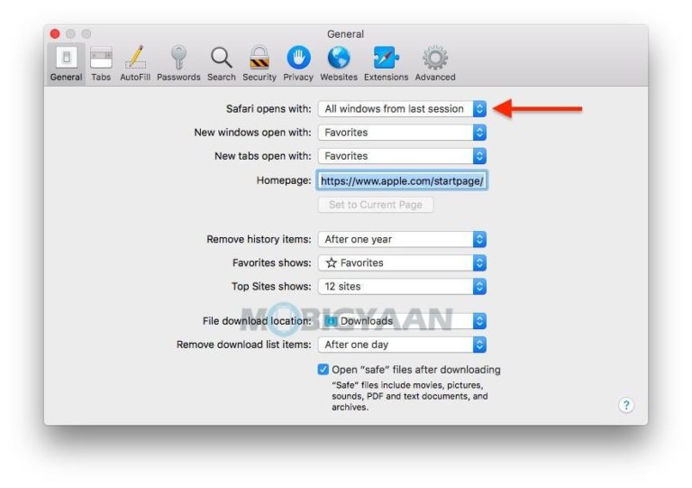 How To Start From Where You Left Off In Safari On Your Mac