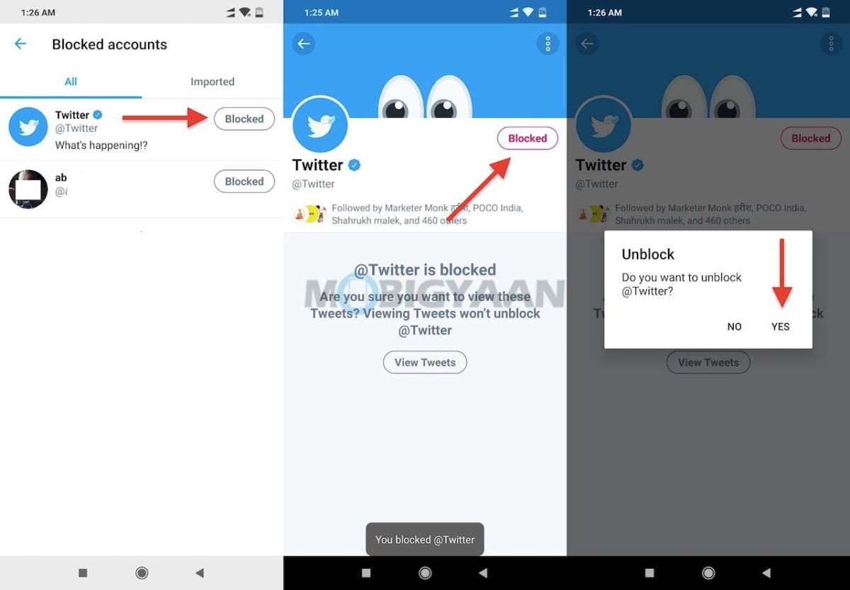 How To Block And Unblock Accounts On Twitter App [iPhone/Android]