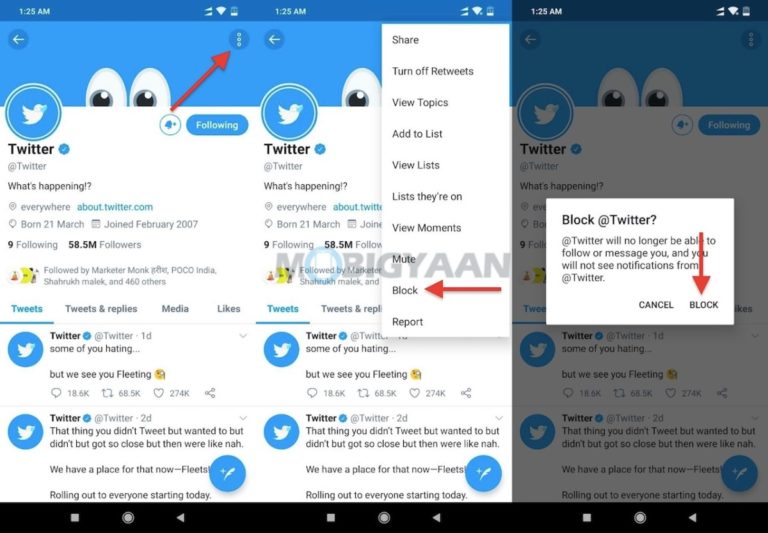 How to block and unblock accounts on Twitter app [iPhone/Android]