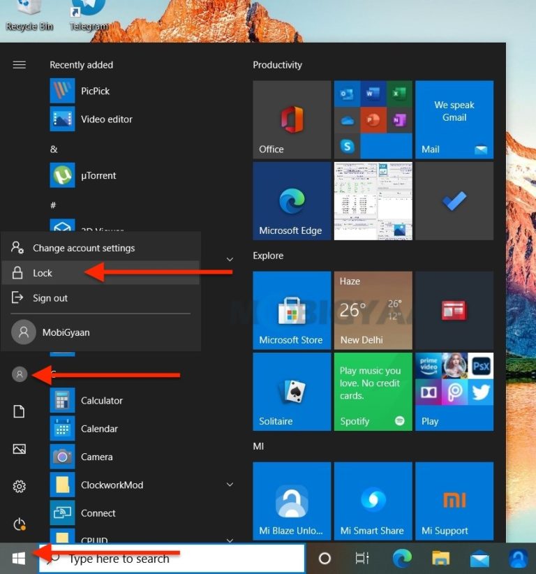 5 Ways To Lock Your Windows 10 PC