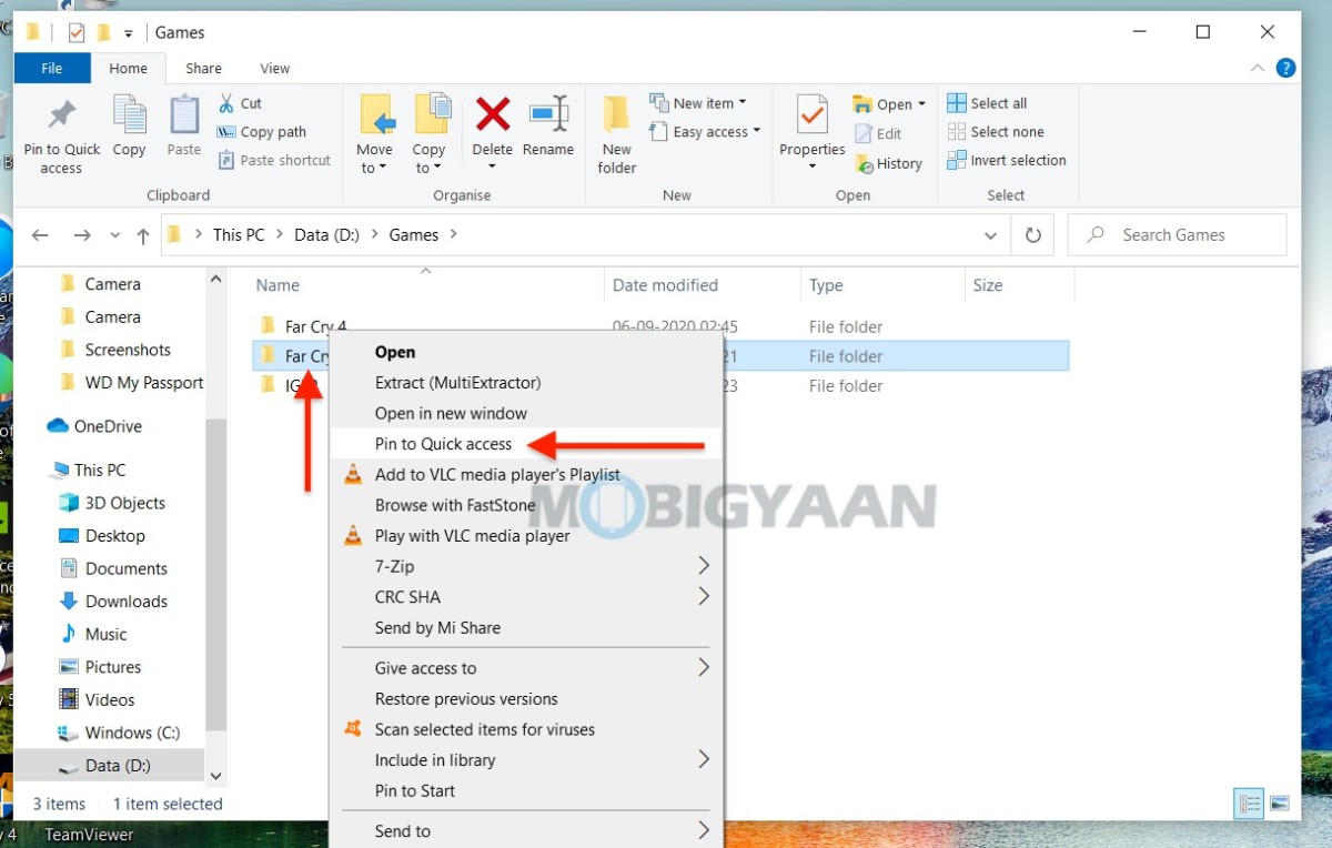 How to add folder shortcuts in Windows Explorer for quick access ...