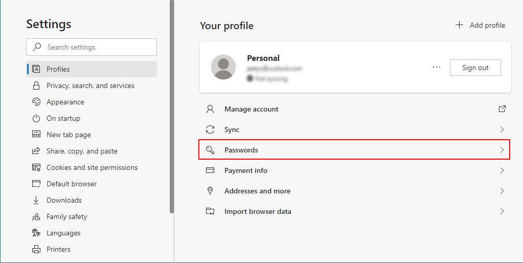 How To Manage Saved Passwords In Microsoft Edge - Vrogue