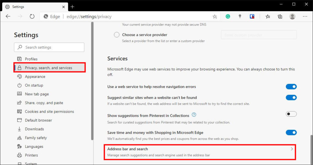 how-to-enable-address-bar-suggestions-in-microsoft-edge