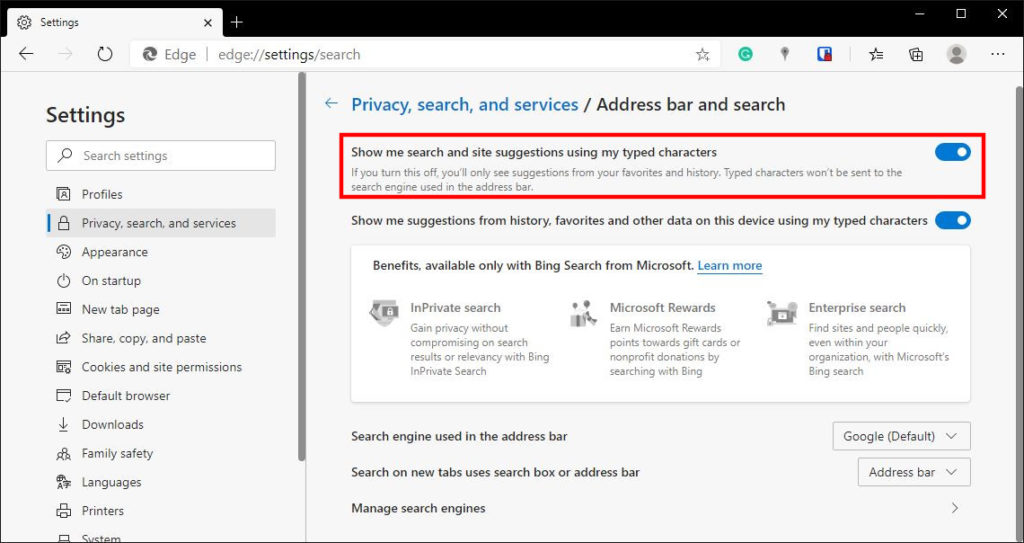 How To Enable And Use Address Bar Quick Actions In Microsoft Edge www