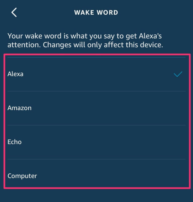 Wake Word For Alexa