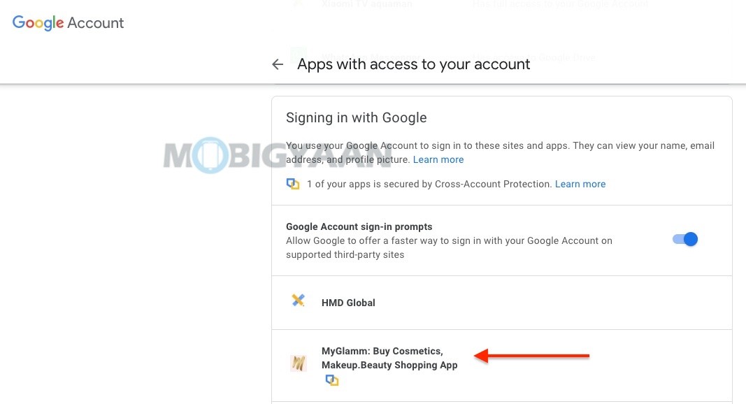 How to remove apps from Google Account [PC/Mac]