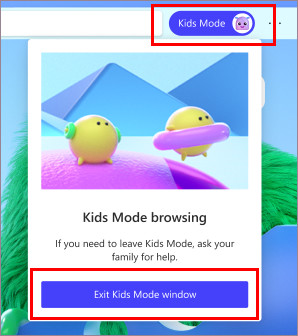MS Edge Enable Kids Mode 2