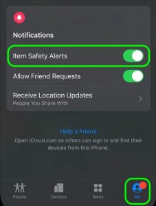 How To Disable AirTag Item Safety Alerts on your iPhone