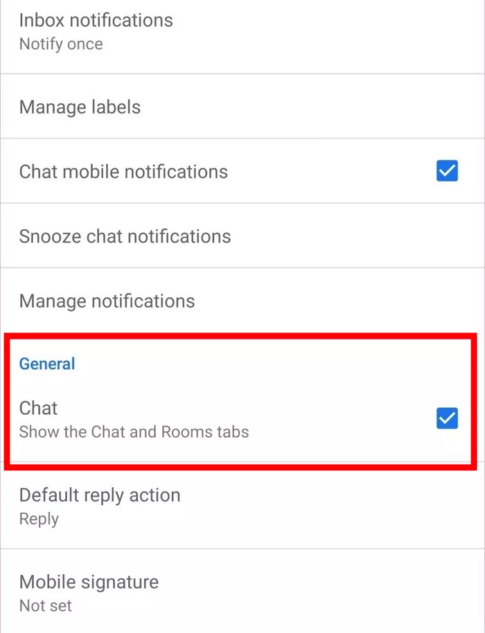 How To Disable Google Chat In Gmail On Android IPhone And Web