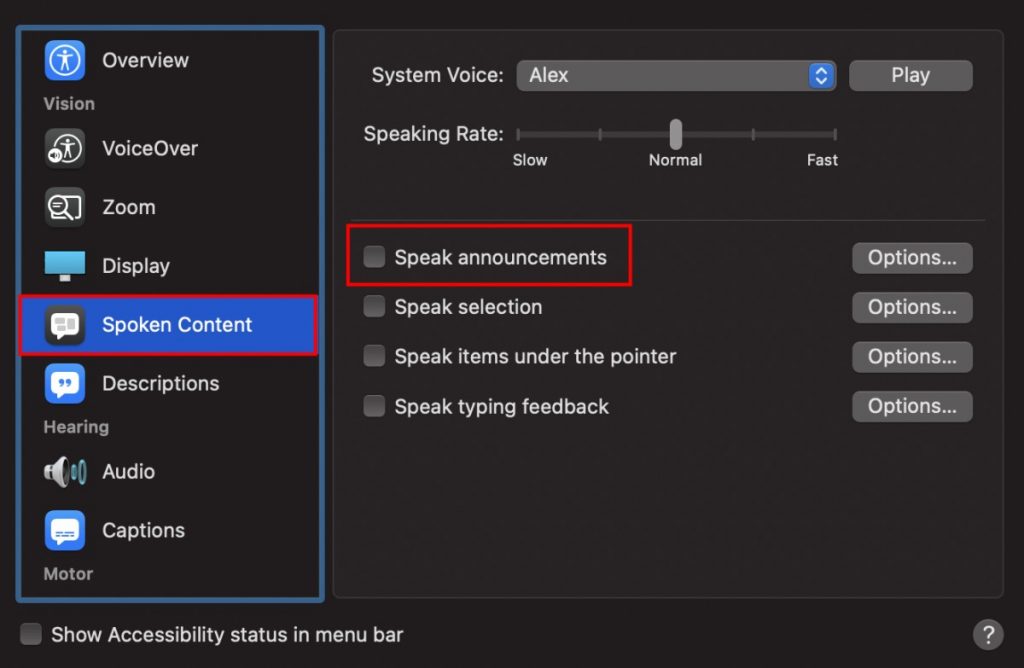 enable voice to text mac