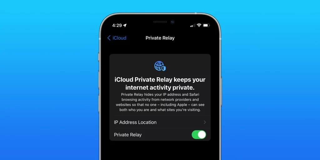 How to enable Private Relay on iPhone