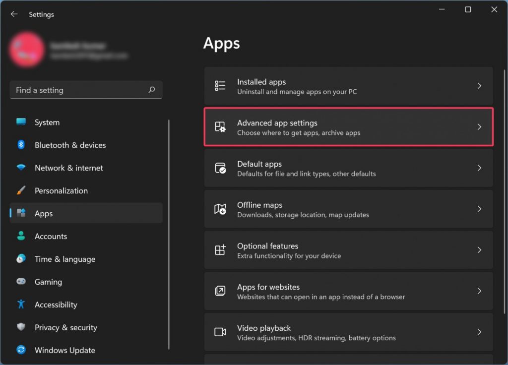 How to disable App Sharing across devices in Windows 11