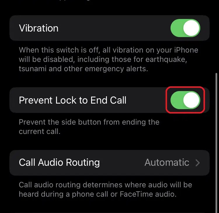 How To Disable Power Button Call Ending On Apple IPhone Running IOS 16