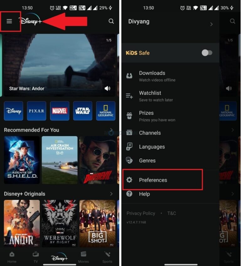 How to set video quality as default for streaming videos on Disney+ ...