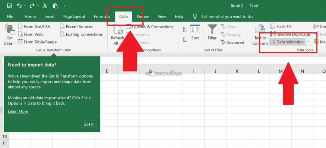 How to restrict cell data in Microsoft Excel