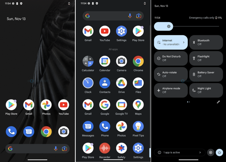 google pixel 7 pro apps sortieren