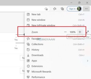 How to set default zoom in Microsoft Edge [Windows 11]