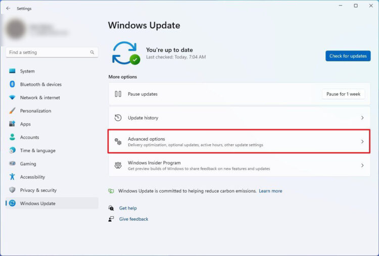 How to disable uploading updates to other computers in Windows 11