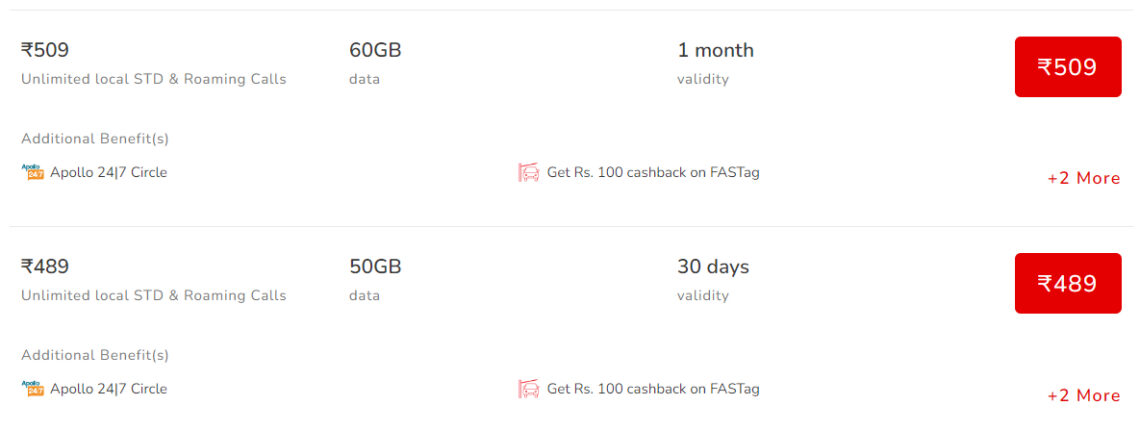 Airtel announces new prepaid plans with up to 60 GB monthly data ...