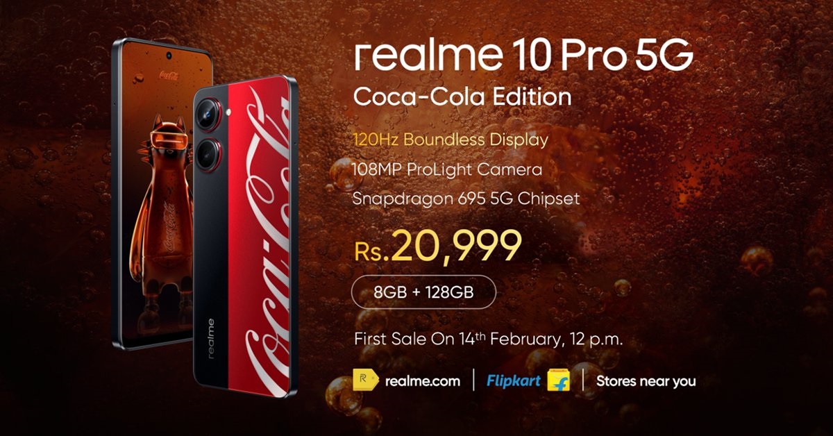 realme 10 pro 5g coca cola edition ราคา