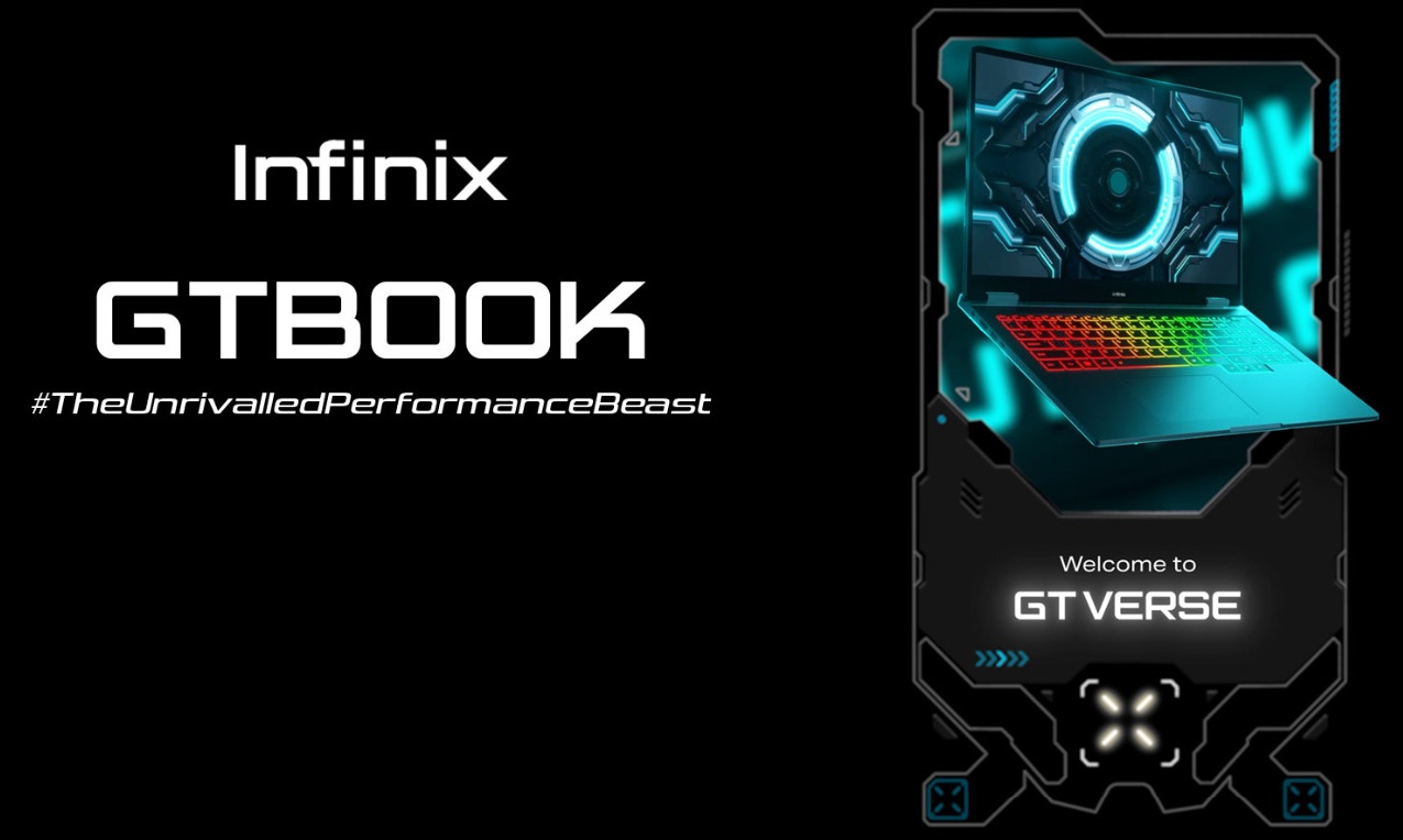 Infinix GT Book India Launch Date 21st May Teaser