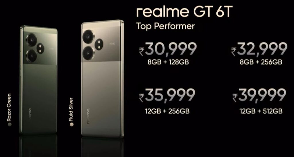 realme GT 6T India Price
