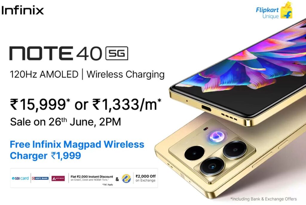 Infinix Note 40 5G India Price Offers