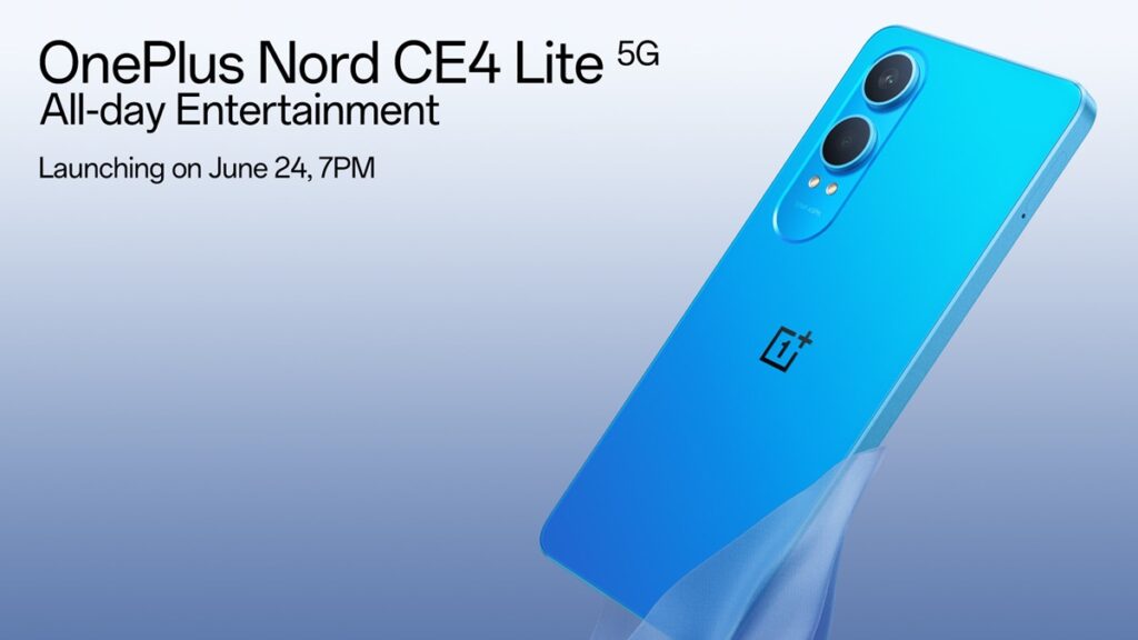 OnePlus Nord CE4 Lite 5G India Launch Invite