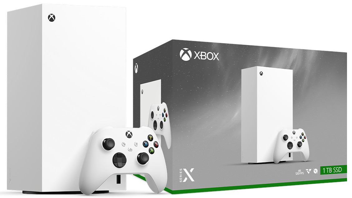 Xbox Series X 1 TB Digital Edition Robot White
