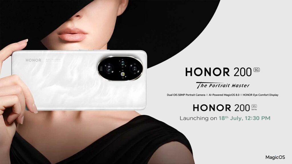 HONOR 200 and HONOR 200 Pro India Launch Date 18th July 2024 Teaser