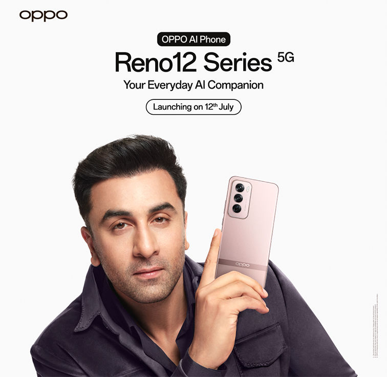 OPPO Reno 12 5G Series India Launch Date 12th July 2024 Teaser