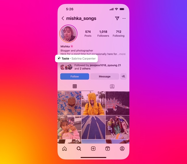 Add Music To Your Instagram Profile