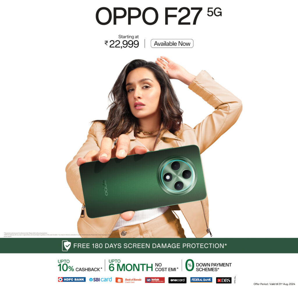 OPPO F27 5G India launch offers