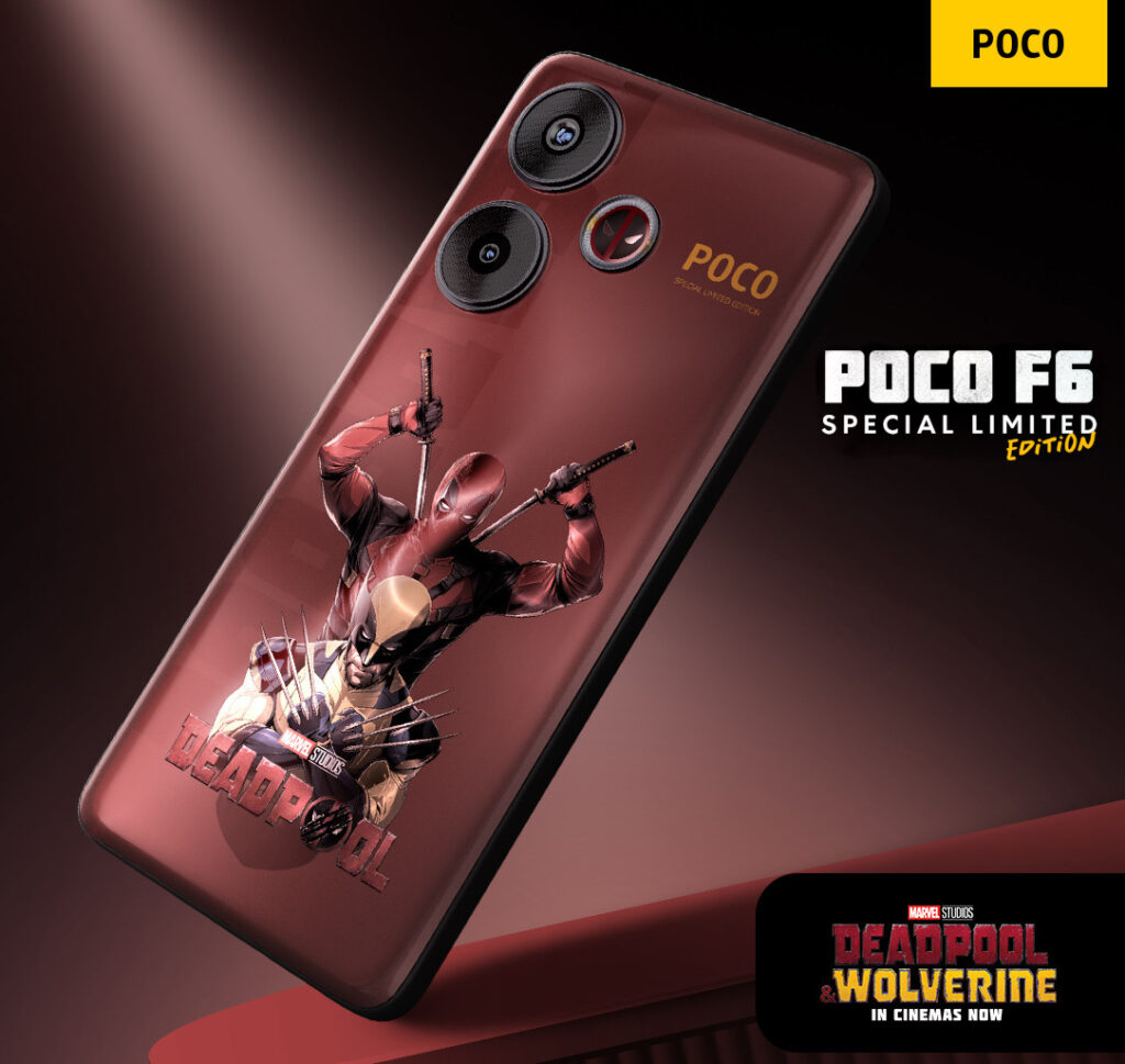 POCO F6 Deadpool Edition