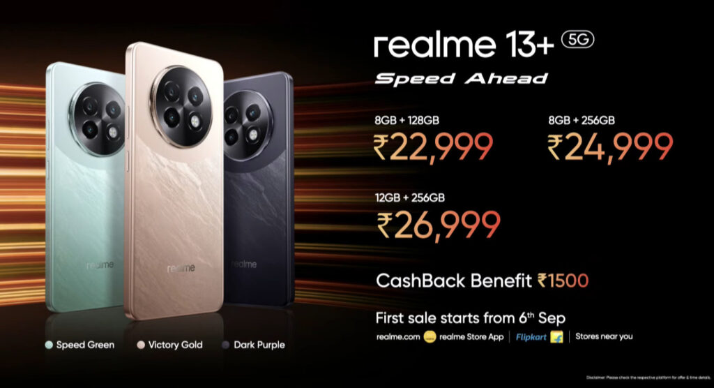 realme 13 5G India Launch Offers