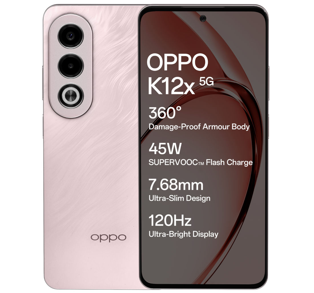 OPPO K12x 5G Feather Pink